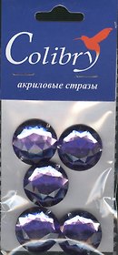 Стразы акриловые Colibry 24 (R20) (круглые) (20 мм) (упаковка)