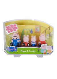 Набор из 4-х фигурок Peppa & Family (PP6001) (Z876-H42001) (190741) (Peppa Pig) (3+) (блистер) (в кор. 2х48наб.)
