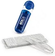 Штамп самонаборный 4-страницы "Pocket Stamp" карманный