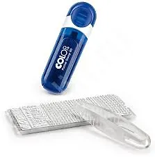 Штамп самонаборный 4-страницы "Pocket Stamp" карманный - 0