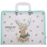 Папка-портфель «Лесные олени»