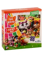 Пазл ORIGAMI 44Котенка Набор 4в1 9-16-25-36Эл Веселые приключения 04975