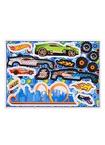 Раскраска с магнитным конструктором. Hot Wheels. Вперед, к победе!