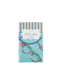 Кулоны в асс.2 Подвеска Очки серебро (QA 5973) (14021243) (упаковка)