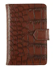 Визитница на 1 окно InFolio/Инфолио Cayman коричневая