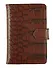Визитница на 1 окно InFolio/Инфолио Cayman коричневая - 0