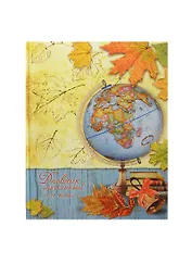 Дневник для ср. и ст.кл. "ГЛОБУС И ЛИСТЬЯ" 7БЦ, глянц. пл., Феникс