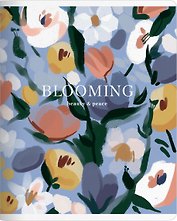 Тетрадь 48л кл. "Beauty", голубой, карт.обл., микротекстурирование, ламинация, скрепка