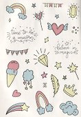 Наклейки для Bullet Journal: Более 300 ярких стикеров - 1