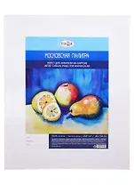 Холст для акварели на картоне "Московская палитра", 40*50см, 100% хлопок, мелкое зерно, Гамма