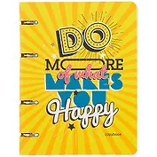 Тетрадь на кольцах в клетку Listoff, "My dreams. Дизайн 9", 100 листов