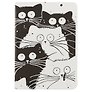 Книга для записей "Black&white cats" А6, 96 листов, клетка