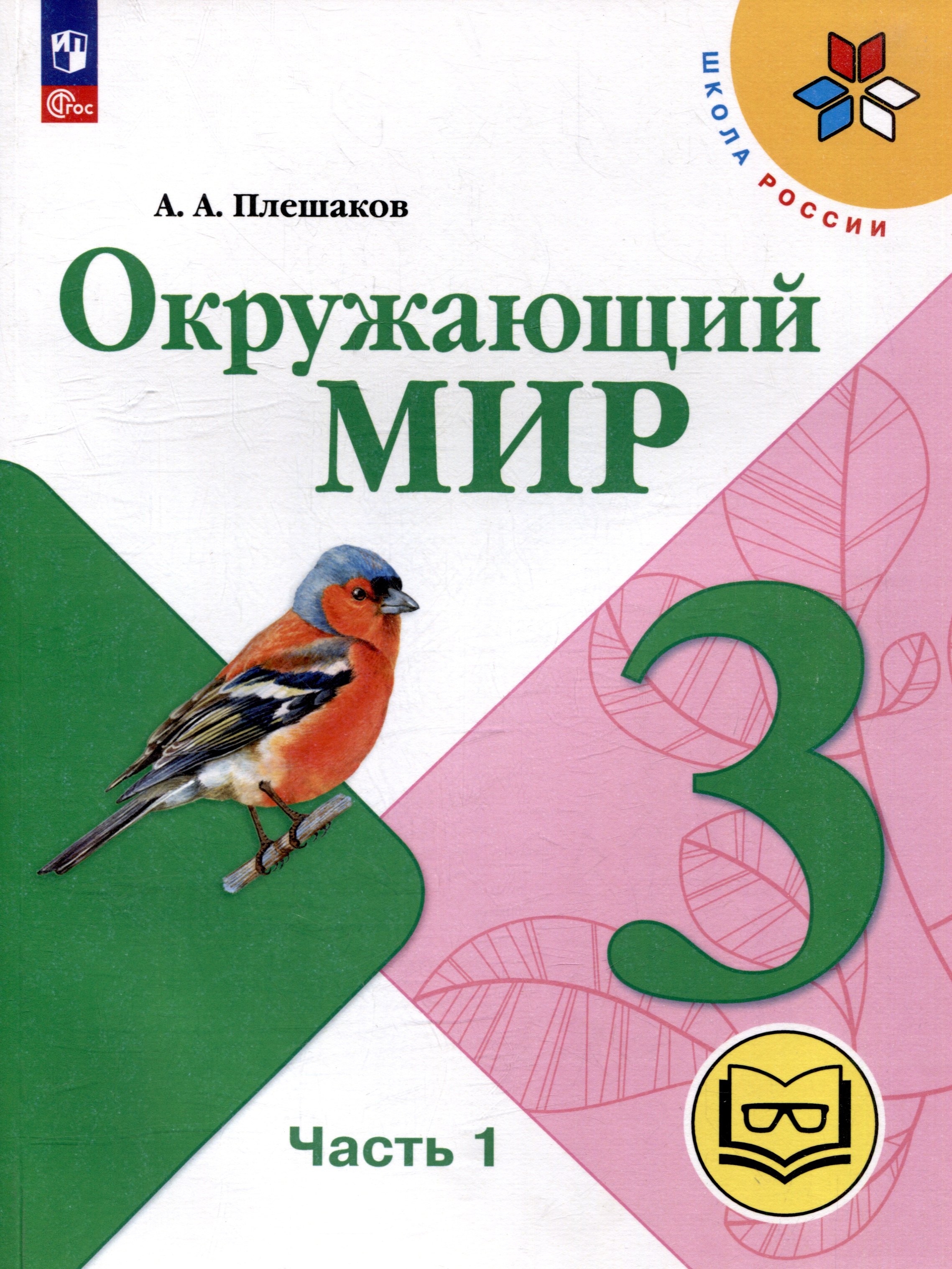 

Окружающий мир. 3 класс. Учебное пособие. В 4 частях. Часть 1 (для слабовидящих обучающихся)