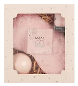 Подарочный набор Peach Dream (свеча, бомбочка, маска для сна, открытка) (18х17) (12-Guangfa-P5)