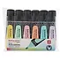 Текстовыделители Brauberg, Super Pastel, 1-5 мм 6 штук - 0