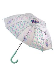 Зонт детский прозрачный Mary Poppins Единорог, купол,  48см, полуавтомат