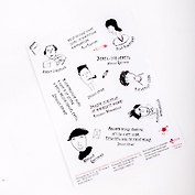 Сувенир, Набор наклеек «Читанные дни» том 2, 18*13см