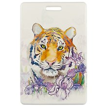 Чехол для карточек Аnimals in Flowers: Тигр (ДК2017-121)