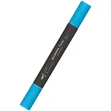 Маркер художественный "Сонет" королевск. синий, двухсторон., тонк. и широк.долото, Сонет