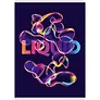 Тетрадь в клетку Listoff, Liquid, А4, 96 листов