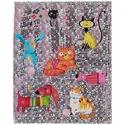 Обложки для тетрадей «Милые зверята», 3 штуки