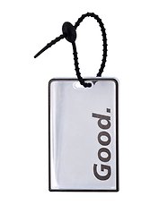 Бейдж "Hello.Smile.Nice.Good", пластик, в ассортименте