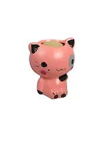 Сувенир растущая травка Котёнок пятнышко 4 вида (7,5х6,5х5 см) (643033)