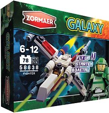 Конструктор «X-файтер» 78 деталей, пластик, Zormaer