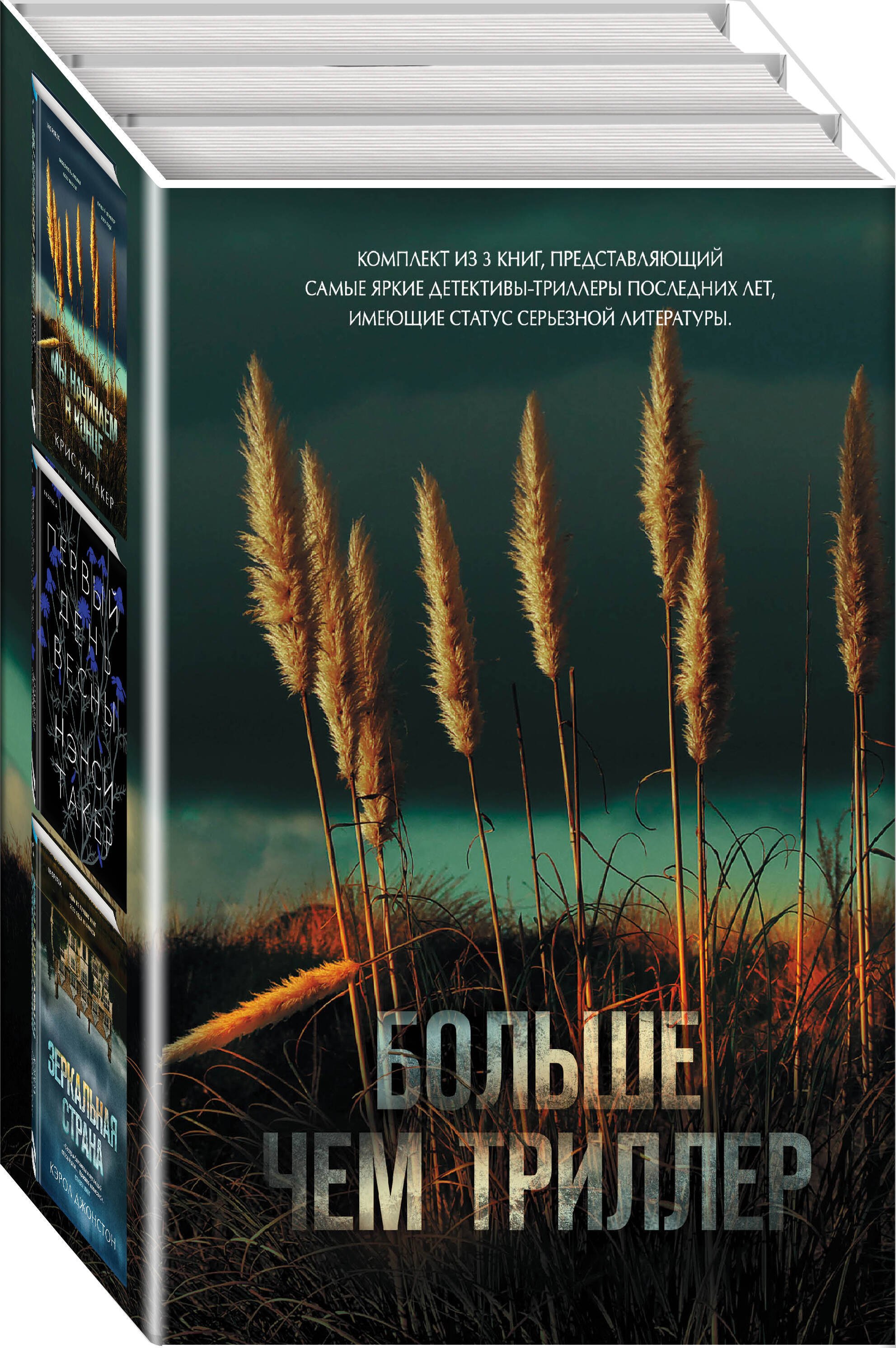 

Комплект из 3 книг. Больше чем триллер (Мы начинаем в конце. Первый день весны. Зеркальная страна)