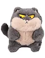 Мягкая игрушка Кот с желтыми глазами (23см) (серый) (12-20251204-NB_117)