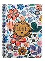 Записная книжка «Flower love» А6, 80 листов в клетку, спираль, Kairui