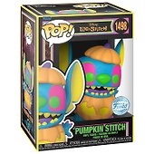 Фигурка Funko POP! Disney Lilo & Stitch Pumpkin Stitch (BLKLT) (Exc) (1498) (Fun81969) - 1
