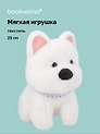 Мягкая игрушка Собачка с банданой (белая) (25см) (12-202509-BNT-44)