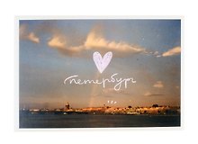 Открытка одинарная "Пленочное фото. Радуга"