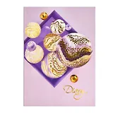 Ежедневник недат. A5 80л "БЛЕСК" интегр.переплет, ламинация soft touch, тисн.фольгой