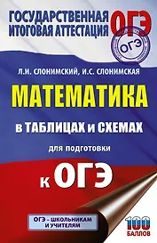 Математика в таблицах и схемах для подготовки к ОГЭ