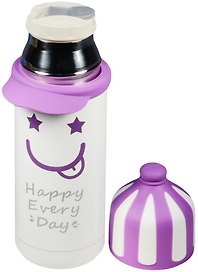 Термос с кепочкой Happy фиолетовый (500 мл) (909194)