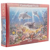 Пазл «Дельфины» 500 элементов, Castorland - 1