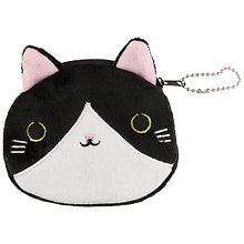 Косметичка-кошелек Мордочка котика 10см (текстиль) 12-12095-SM-03