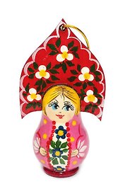 Сувенир, Кукла малая "Русская красавица" (высота 9см) в ассортименте МС-7972