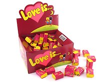 Жевательная резинка Love is/Лав из... Вишня/Лимон в асс.""