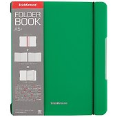 Тетрадь общая «Folder book», 96 листов в клетку, А5, в ассортименте - Erich Krause - 0