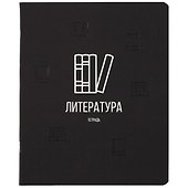 Тетрадь предметная «Scientific. Литература» 48 листов в линейку, со справочными материалами - Listoff - 0