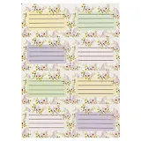 Наклейки для тетрадей «Believe in unicorns», 24 штуки