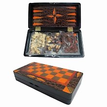 Набор настольных игр (нарды, шахматы, шашки), 50х25 см (587189)