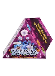 Абстрактный конструктор "Глюкосад". Набор для лепки из различных текстур. Средний розовый набор