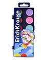 Краски акварельные 12цв "Kids Space Animals Neon+Pastel" пл/к., б/к., ERICH KRAUSE
