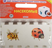 Кубик «Насекомые», Робинс