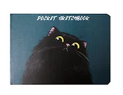 Скетчбук А6 48л "Мя?" 80г/м2, тв.обложка, мат.ламинация