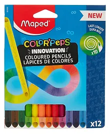 Карандаши цветные «Color'Peps Infinity», Maped, 12 цветов